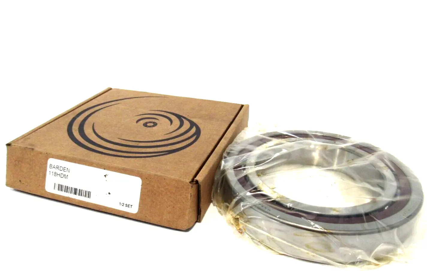 NEW BARDEN 118HDM CONTACT BALL BEARING 1/2 SET