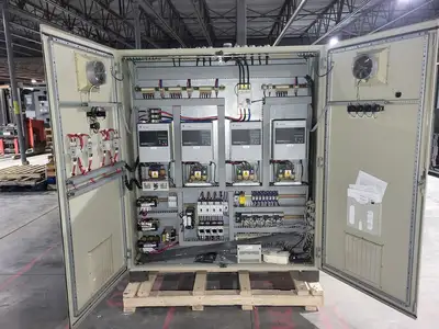 Variable Speed Drive Control Panel - Allen Bradley 1336 Plus II - 600V - Rotary Valve System - NEMA 12