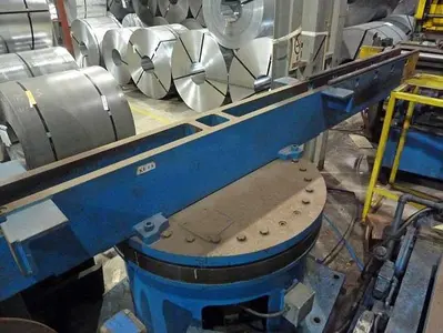 60" X .020"-.140" X 60,000 LBS. ALCOS SLITTING LINE (USED)