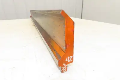 Press Brake Gooseneck Punch Die 42-3/8" Long 90° V 1/4" Finger 3-3/4" H