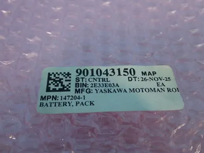 Used YASKAWA JZRCRXSB01 Batteries Ohio US | HGR 24 #803558