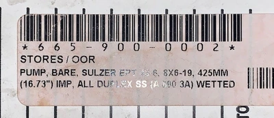 USED Sulzer EPT 43-6