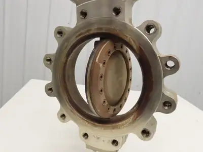 Velan L16-0CP13-DCJA Torqseal 10" Stainless Lug Butterfly Valve w/Rotex Actuator