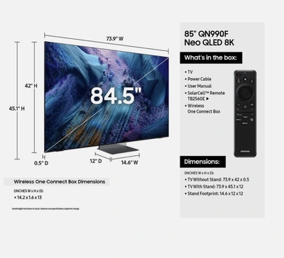 New | in-Stock Samsung  Neo QLEd Samsung  Neo QLED TV 85 TVs Kentucky US | Drickhenltd #1303962