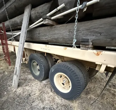 Used ARMY Flatbed Semi Trailer Flatbed Trailers Oregon US | Heavy Wall Consulting #1659345