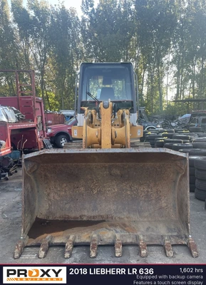 Used 2018 LIEBHERR LR 636 Compact Track Loaders New Jersey US | Proxy Equipment #1377922