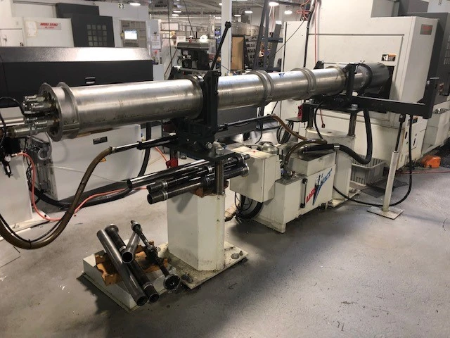 Used 2011 LNS Super Hydrobar 6.65HS-3.3 Bar Feeds New Jersey US | Machinery Values #302322