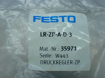 New | in-Stock FESTO LRZPAD3 Air Pressure Regulators Ohio US | HGR 24 #732323