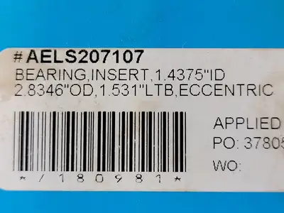Ball Insert Bearing AELS207107