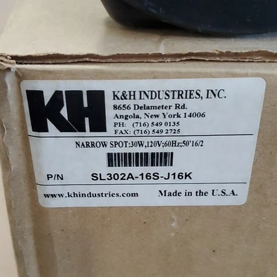 NEW K&H Industries Inc. SL302A-16S-J16K