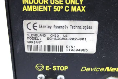 USED STANLEY SG-SIGMA-202-001