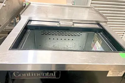 Continental 24" Slide-Top Bottle / Can Cooler, Chiller Beer, Mugs, Soft Drinks