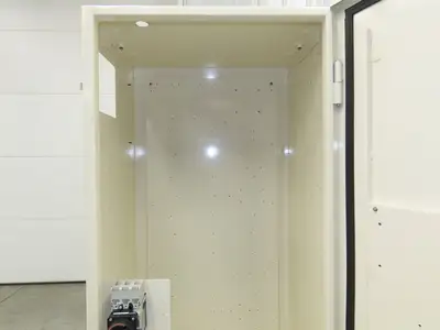 Freestanding Electrical Enclosure 1500x650x500mm Backplate 50 Amp Disconnect
