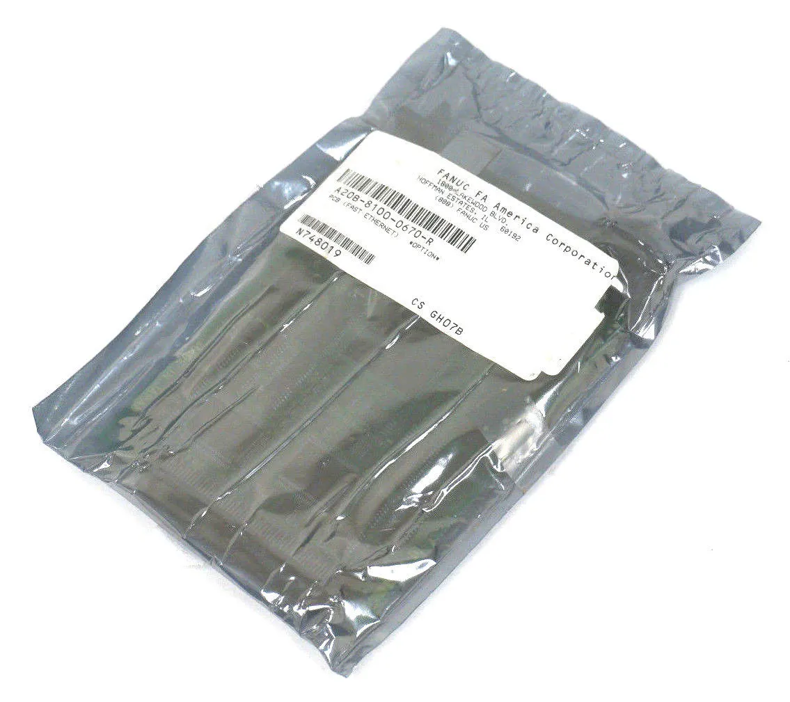 NEW FANUC A06B-8100-0670-R FAST ETHERNET PC BOARD A06B81000670R