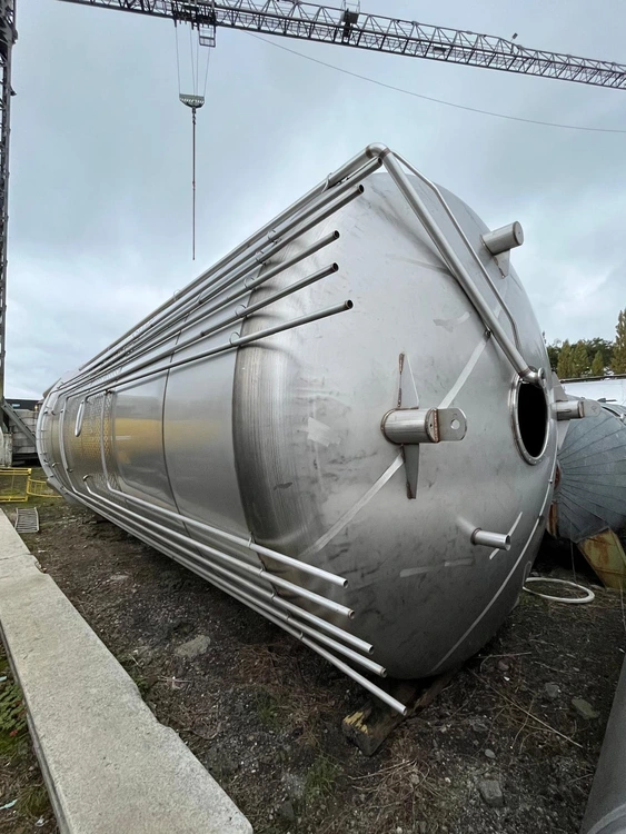 Used 2015 ROLEC PROZESS UND BRAUTECHNIK GMBH 120,000 Litre Stainless Steel Tanks New Jersey US | Perry Equipment #120306
