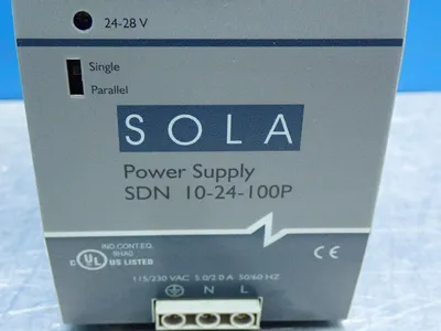 Used SOLA SDN1024100P Single Output Power Supplies Ohio US | HGR 24 #872866