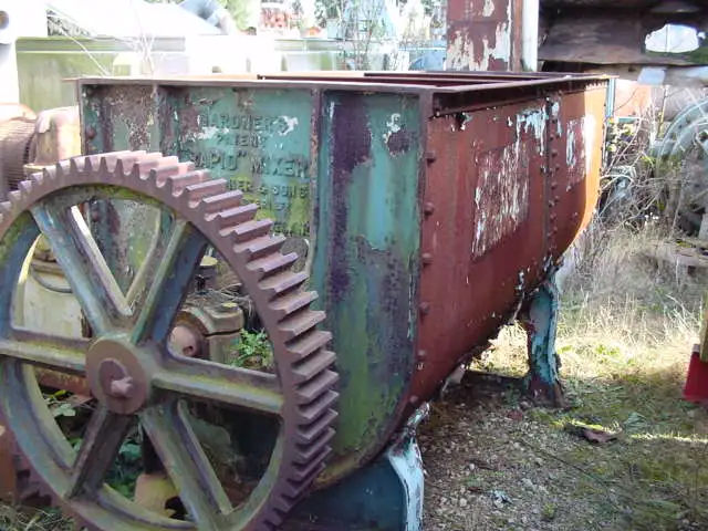 1,400L Gardner M/S U Trough Mixer