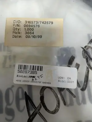 New | in-Stock MARKEM 0694576F Hoses Ohio US | Surplus Asset Holdings #1234201