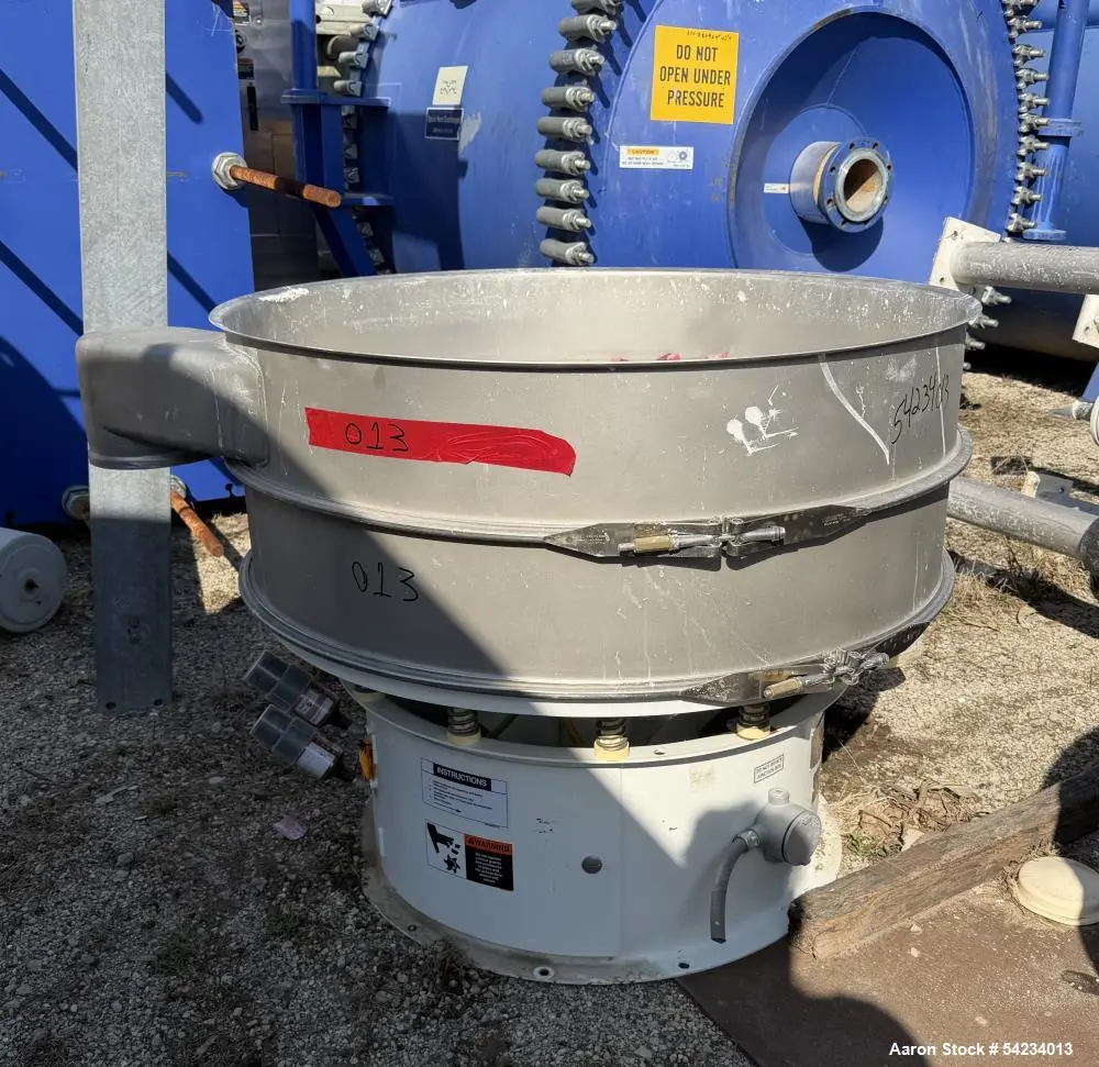 Used SWECO XS48S88HSTL Circular Screeners Illinois US | Aaron Equipment #354397