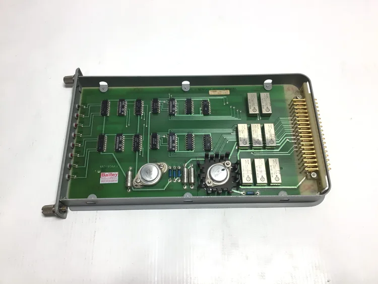 Used BAILEY 🏷️ MODEL: 6631238A1 – GENUINE BAILEY COMPONENT FOR CONSISTENT PERFORMANCE AND SYSTEM INTEGRITY. PLC Input & Output Pennsylvania US | Moses B Glick #1010383