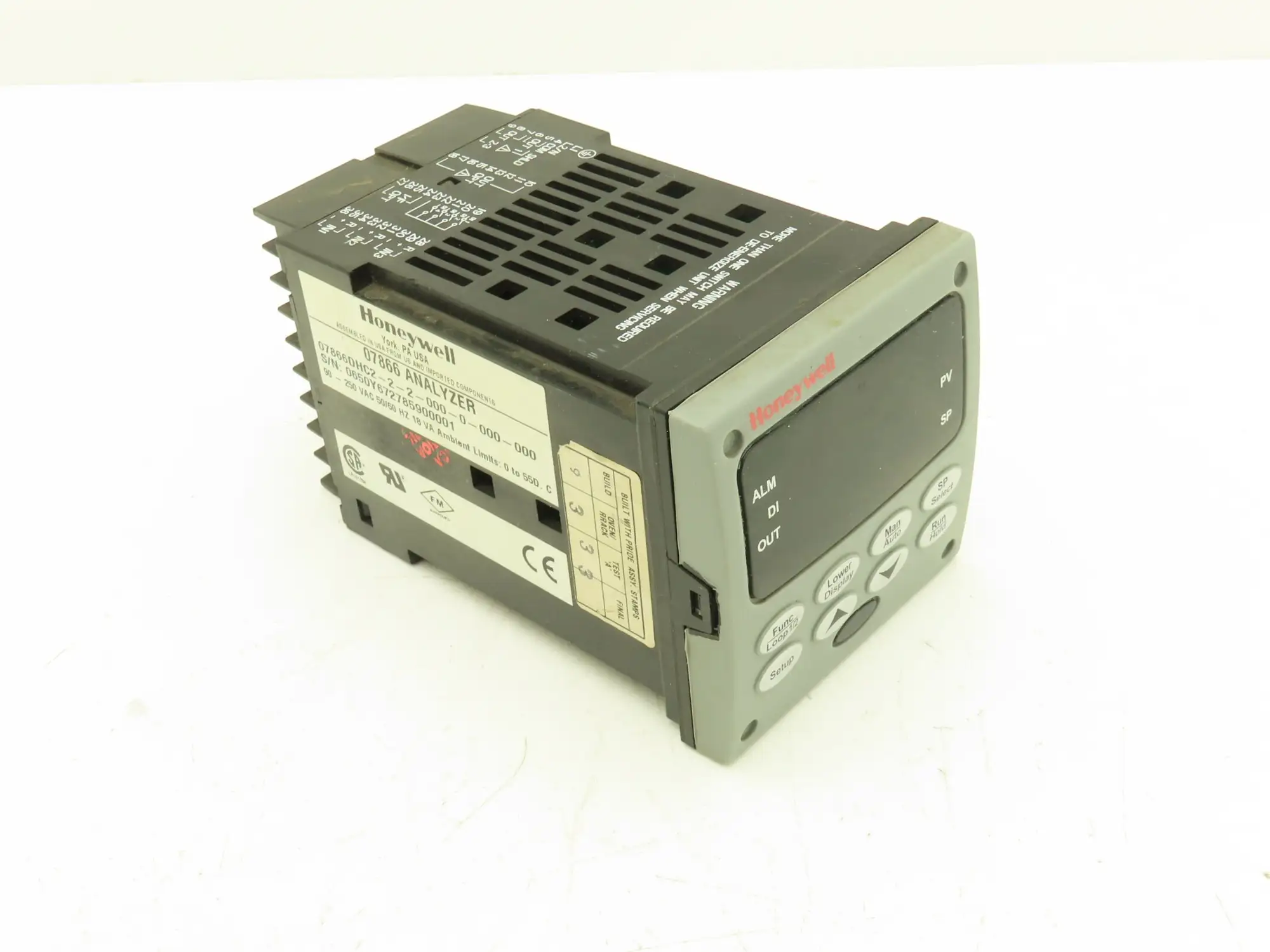 Honeywell 07866DHC2 Digital Analyzer Controller 07866DHC2-2-2-000-0-000-000