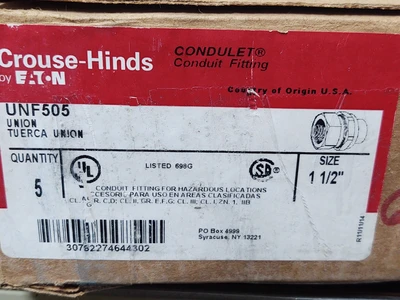 NEW Crouse-Hinds UNF505