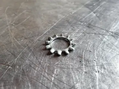 0.8" Lock Washer External Teeth