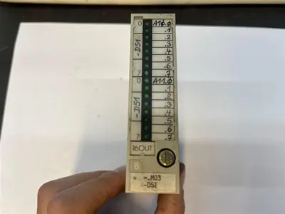 USED SIEMENS INPUT DRIVE 570 533 9101.01 6FC5111-0CA02-0AA0