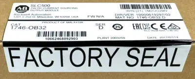 ALLEN BRADLEY 1746-OB32 OUTPUT MODULE SLC500 SER. D PRE-OWNED SEALED SURPLUS