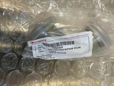 EDWARDS VACUUM Y04601639 PIPE 3 HD CONN BYPASS VALVE