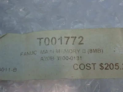 New | in-Stock FANUC A20B39000131 Memory | HGR 24 #752640