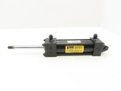 Parker 2.00CBC2ALU14 Pneumatic Air Cylinder 2" Bore 5" Stroke Rear Clevis Mount