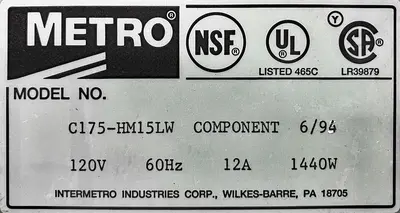 USED METRO HL15W