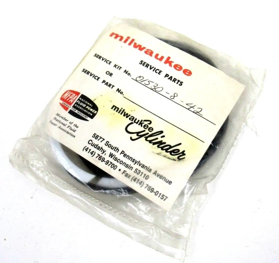 NEW MILWAUKEE CYLINDER 01530-8-42 REBUILD KIT 01530842 I#116372