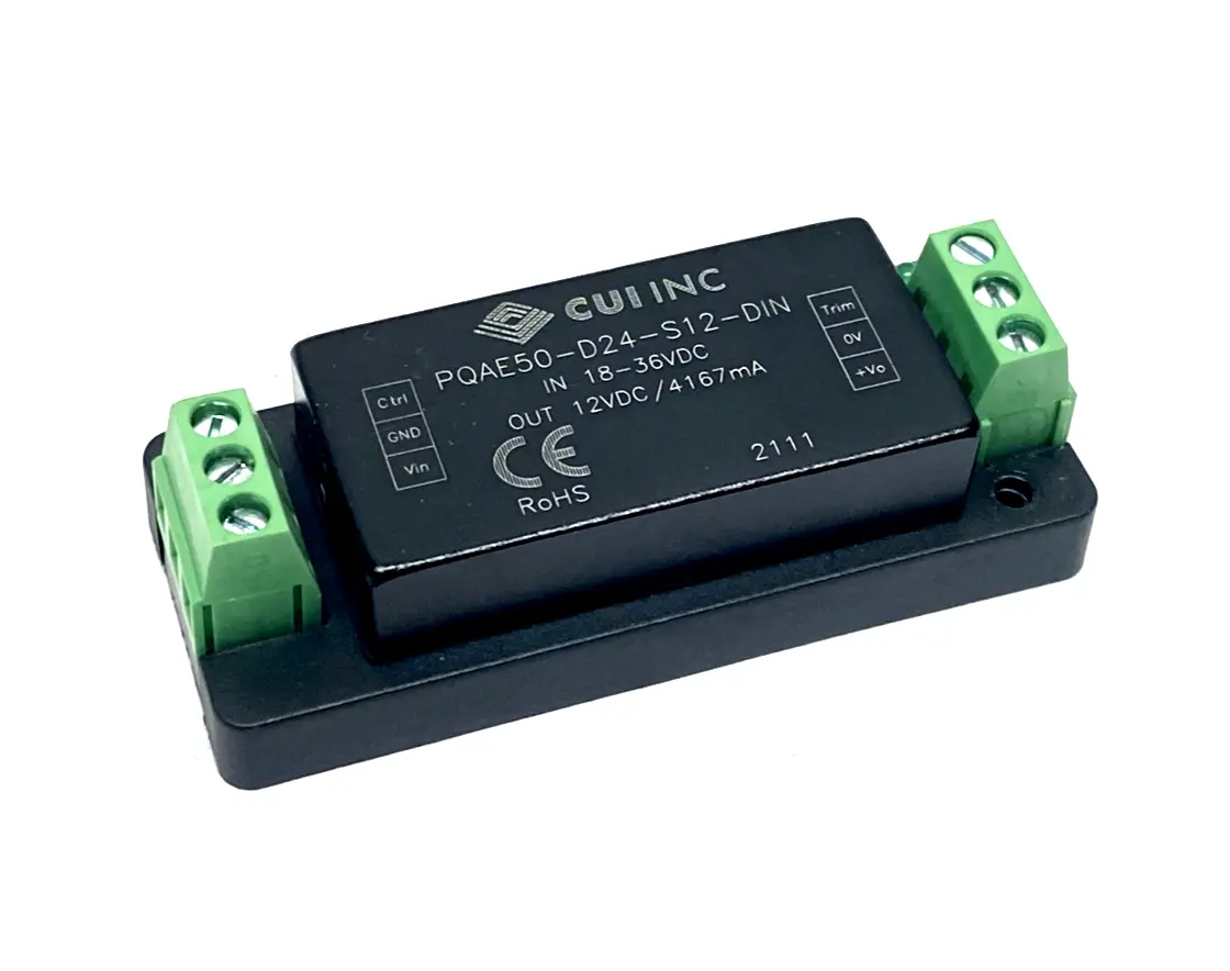 Used CUI Inc. PQAE50-D24-S12-DIN DIN Rail Power Supplies Michigan US | Maverick Industrial Sales #1392325
