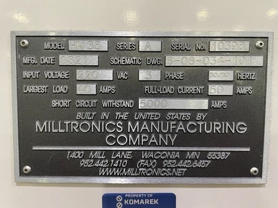 USED 2008 Milltronics HM-35