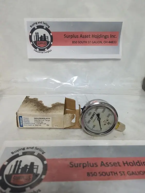 New | in-Stock TRERICE D83LF Universal Pressure Meters Ohio US | Surplus Asset Holdings #1403153