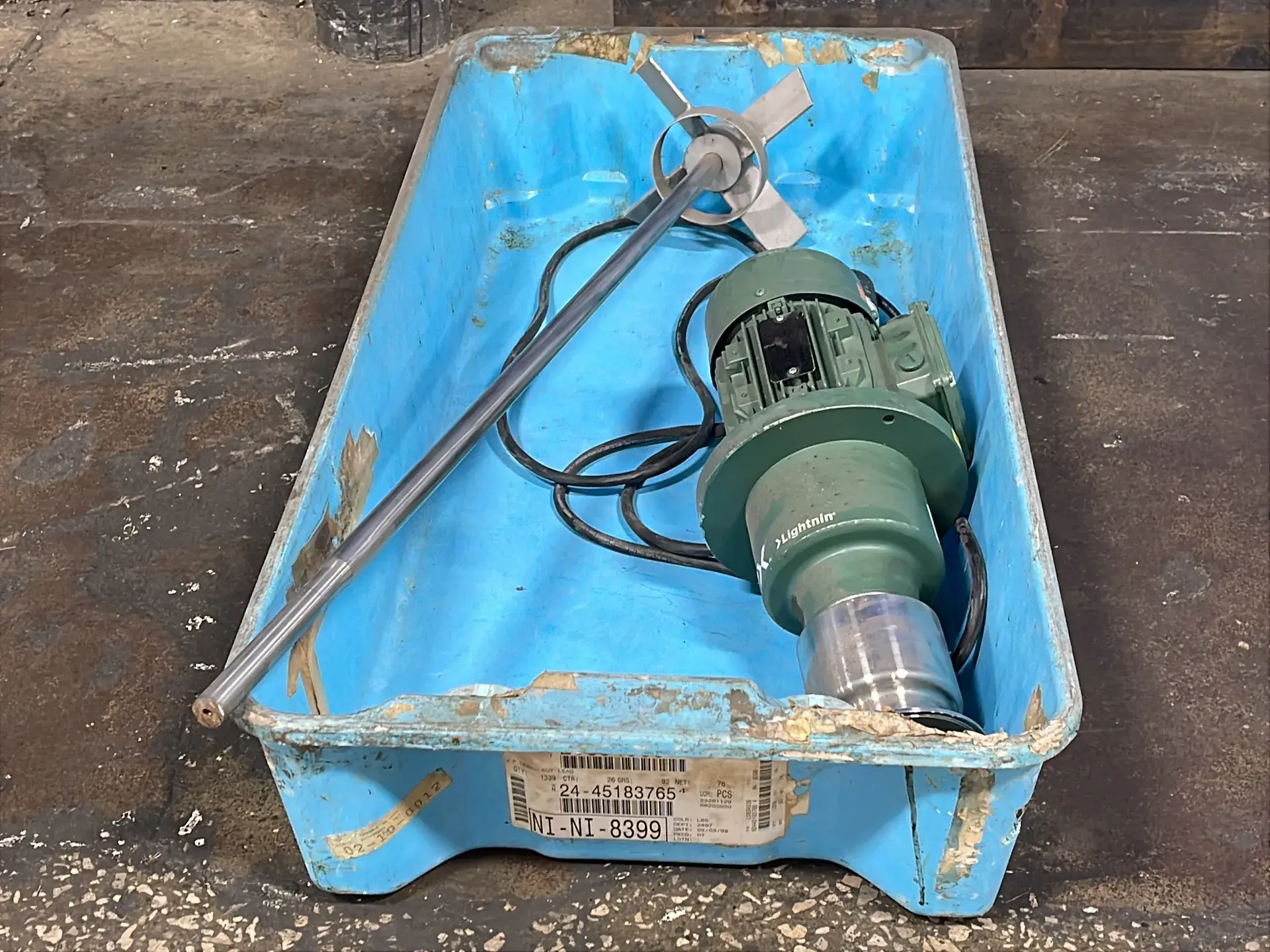 Used SPX FLOW 7WAF 72 N4 TH TF Chemical & Process Equipment Ohio US | HGR 24 #1229623