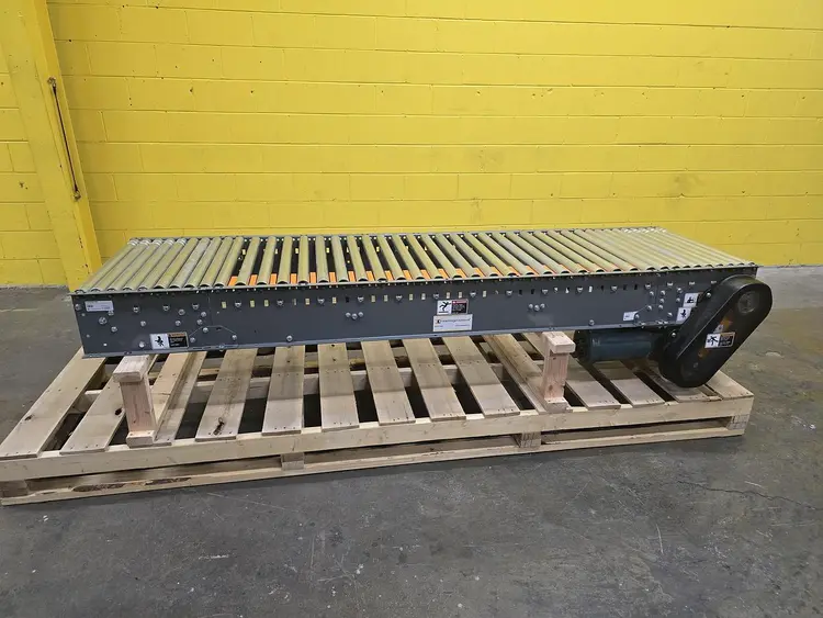 New | in-Stock 2018 INTELLIGRATED LIVE ROLLER CONVEYOR - V-BELT Roller Conveyors Wisconsin US | Packer City Sales #1297897