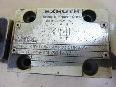 USED REXROTH 4WE6D51AG24N9K4V