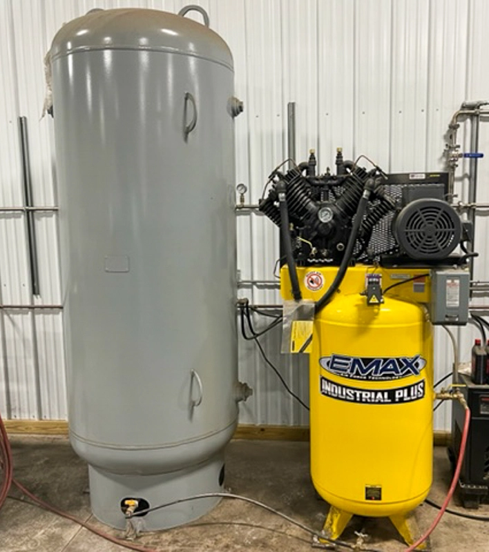 Air Compressor, Recip plus Dryer