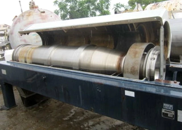 Andritz D5LL C30 CHP sanitary decanter centrifuge, 316L SS.