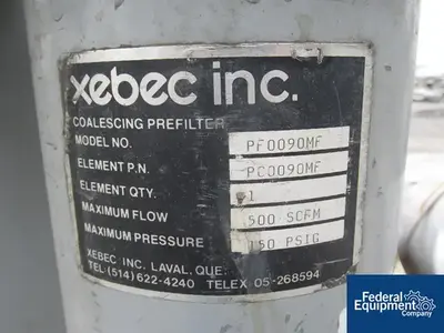 USED XEBEC AEBEC DESSICANT DRYER