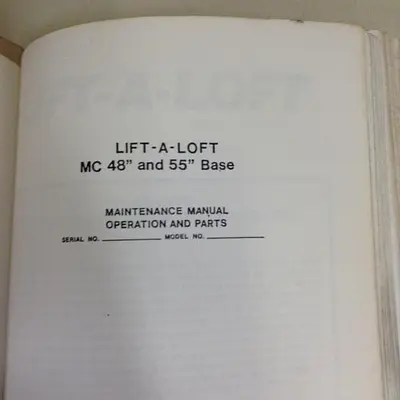 USED LIFT A LOFT 55-24.0