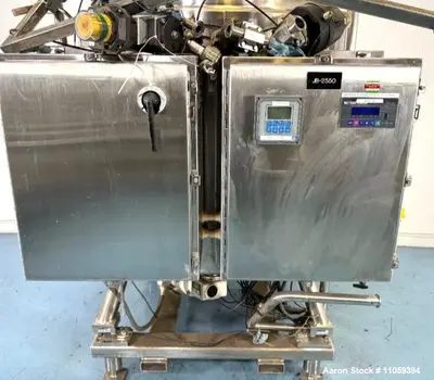 Used Precision Stainless 1,500 Liter (400 Gallon) AL-6XN Sanitary Reactor / Fermenter – 45 PSI / FV with Bottom Agitation