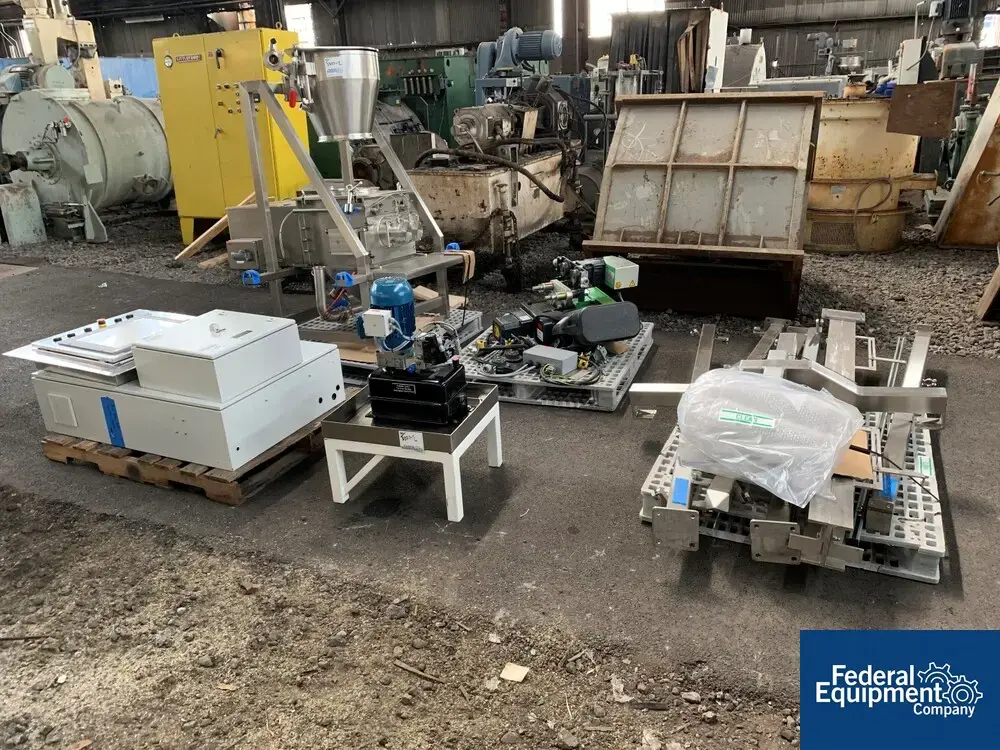 USED Lleal S.A. Lleal Super Sack Unloading Stand with Granulator, S/S