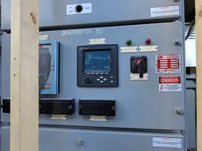 5 kV E-House Genset Control Room PDC w/ 9 x 1200 amp Breaker