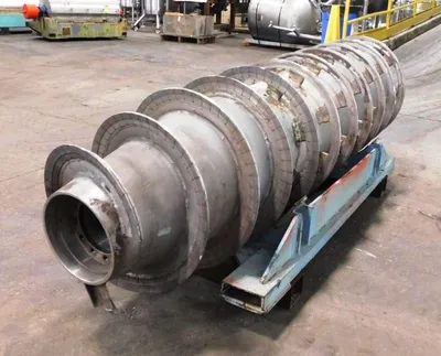 Sharples P5400 conveyor only, 316SS.