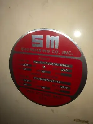 2721-180 SM ENGINEERING INCLINED QUENCH FLAT STOCK Annealing Furnace