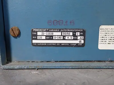 Used THE SUPERIOR ELEC CO 211103B Transformers Ohio US | HGR 24 #1284695